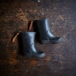 Bisgaard Shoes Natural Rubber Boots - Black