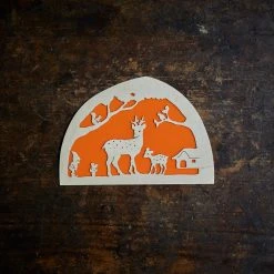 DeNoest Silhouettes For Silhouette Lamp Base - Many Options