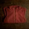 Engel Women's 100% Organic Merino Wool Fleece Vest - Terracotta