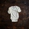 Engel Organic Merino Wool & Silk Premature Wrap Body - Natural