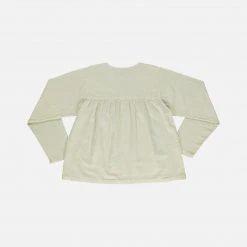 Poudre Organic Organic Cotton Romarin LS Blouse - Almond Milk SALE