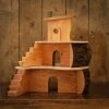 Magic Wood Toys Handmade Small Wooden Treehouse
