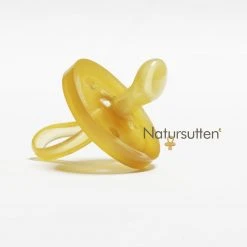 Natursutten Natural Original Rubber Soother/Pacifier - Orthodontic Baby Sleep & Blankets