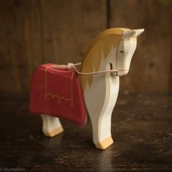Ostheimer Handcrafted St Martin's White Knights Horse Toys