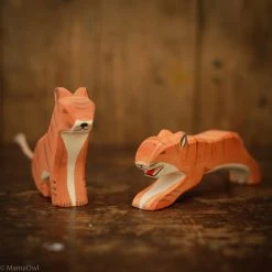 Ostheimer Handcrafted Tiger Sitting Toys