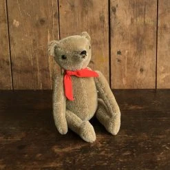 Polka Dot Club Handmade Classic Mohair Bear - Taupe