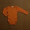SISKIN Merino Wool Rib Body - Rust Baby Wool