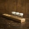 Stockmar Wooden Holder For 6 Glass Paint Jars With Lids Toys
