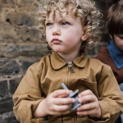 Monty & Co Cotton Engineer Boilersuit - Tan Cotton & Linen