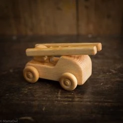 Wooden Toys Wooden Small Firetruck