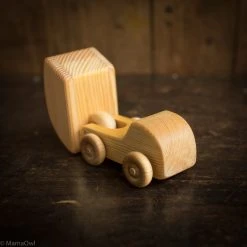 Wooden Toys Wooden Small Dump Truck