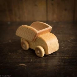 Wooden Toys Wooden Small Dump Truck