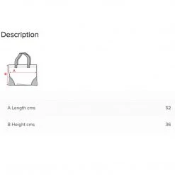 Yarmouth Oilskins Cotton Shopper Bag - Navy Stripe Adults