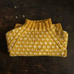 Mormor.nu Tops & Sweaters Hand Knit Wool Knud Sweater - Curry