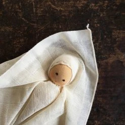 Nanchen Handmade Organic Cotton Muslin Friend/Comforter Baby Gifts