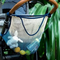 Mara Mea Home & Baby Care Cotton Stroller Net - Dip Dye Blue
