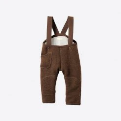 Disana Baby Wool Exclusive Organic Boiled Wool Pocket Dungarees - Hazelnut