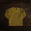 Disana Tops & Sweaters Organic Merino Wool Baby Cardigan - Curry/Gold