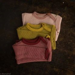 Disana Organic Merino Wool Baby Jumper - Rose/Natural