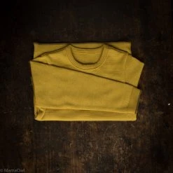 Disana Organic Merino Wool Knitted Jumper - Curry Kids Wool