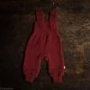 Disana Organic Merino Wool Baby Dungarees - Bordeaux Baby Wool