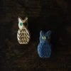 Ostheimer Handcrafted Owl - Blue Or Natural Toys