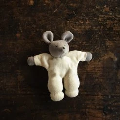 Nanchen Handmade Organic Cotton/Wool Soft Bear Or Mouse