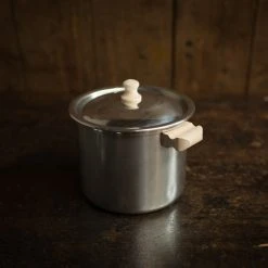 Gluckskafer Child's Tall Cooking Pot With Lid - Aluminium Toys