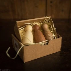 Grapat Wooden Natural Nins - 3 Pieces