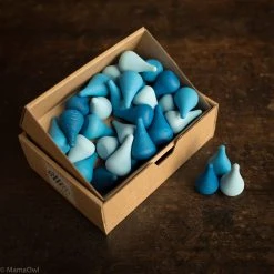 Grapat Wooden Raindrops Mandala - 36 Pieces Toys