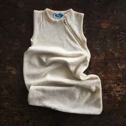 Reiff Organic Merino Wool/Silk Sleeveless Terry Sleeping Bag - Natural Baby Sleep & Blankets