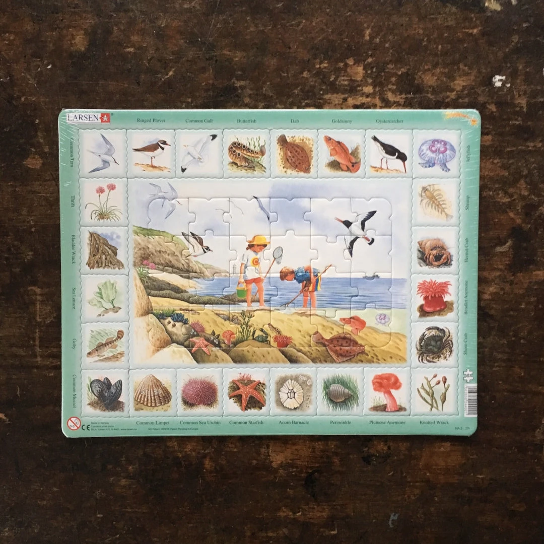 Stjernespill Cardboard Puzzle 48 Pieces - Seaside