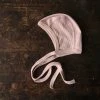 Cosilana Organic Merino Wool/Cotton/Silk Bonnet - Pale Pink Baby Wool