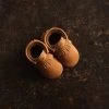 Amy & Ivor Shoes Handmade Leather Moccasins - Cinnamon