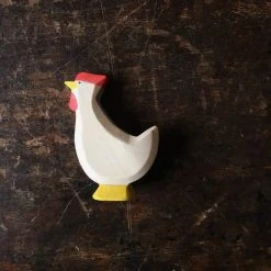 Ostheimer Handcrafted White Hen Toys