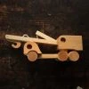 Wooden Toys Handmade Large Wooden Mobile Crane