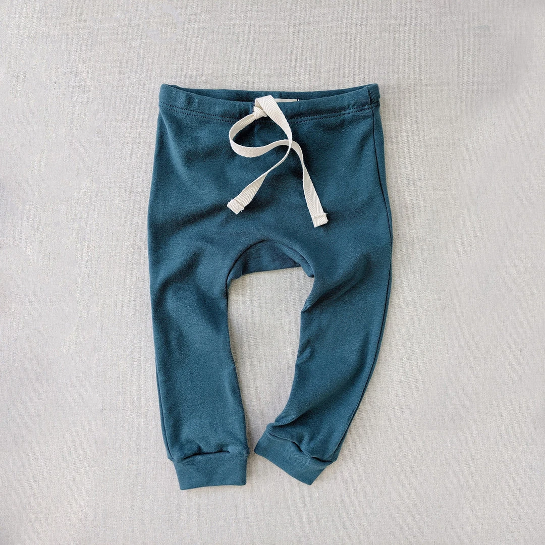 Mabo Organic Cotton Leggings - Azure