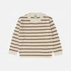FUB Organic Cotton Stripe Top- Ecru/Camel