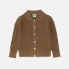 FUB Organic Cotton Collar Cardigan - Camel