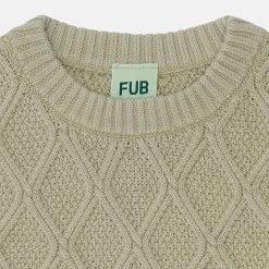 FUB SALE Organic Cotton Texture Vest - Elm