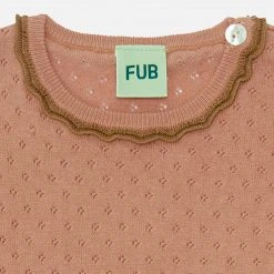 FUB Organic Cotton Pointelle Body - Sandstone