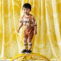 Mabli Cotton/Linen Caswell Shorts - Jasper