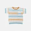 Mabli Cotton/Linen Deckchair Tee - Sand SALE