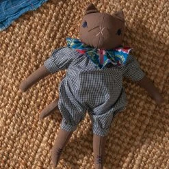 Polka Dot Club Handmade Cotton Medium Cat - Kit Toys