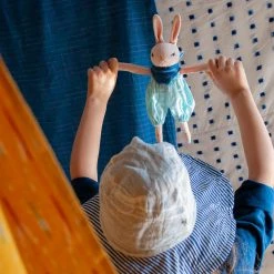 Polka Dot Club Toys Handmade Cotton Small Rabbit - More Options