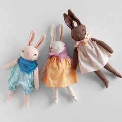 Polka Dot Club Toys Handmade Cotton Small Rabbit - More Options