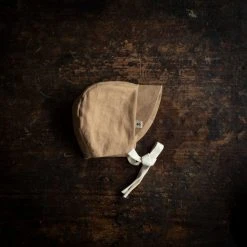 Tortoise & The Hare Cotton & Linen Plant Dyed Linen Brimmed Cap - Marigold