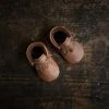 Amy & Ivor Handmade Leather Moccasins - Chestnut