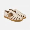 Angulus Women's Fisherman Sandal - Patent Buttermilk SALE