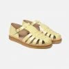 Angulus SALE Women's Fisherman Sandal - Patent Lemon